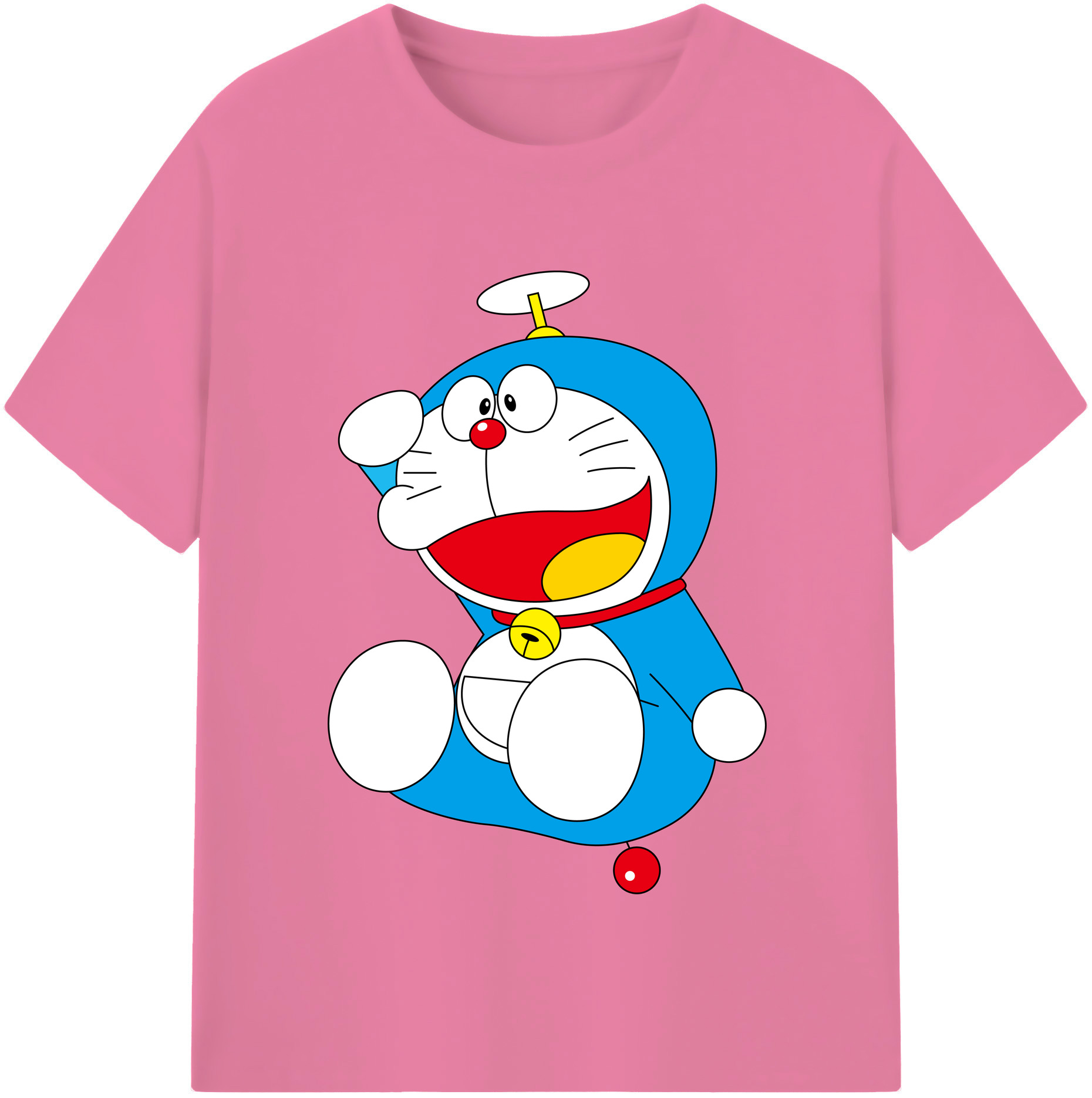 （画像用） ドラえもん Doraemon 綿100％半袖Tシャツ（フロントプリント）